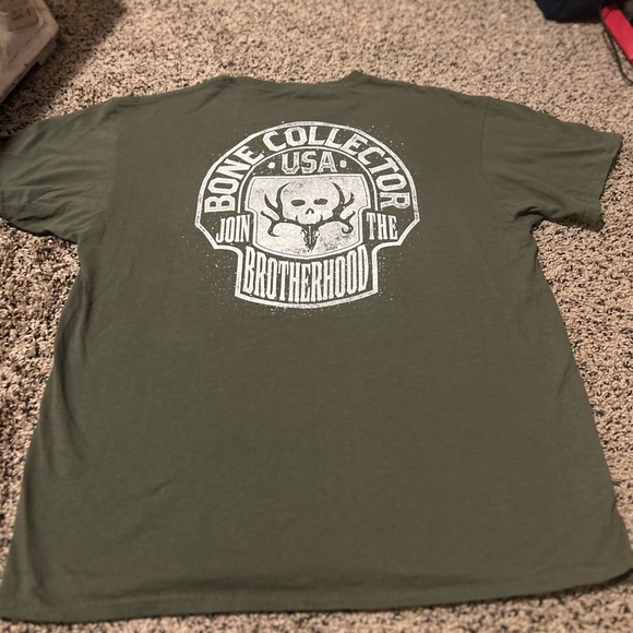 Bone Collector Men T-Shirt Antler Skull joint brotherhood Army NWOT - Picture 5 of 6